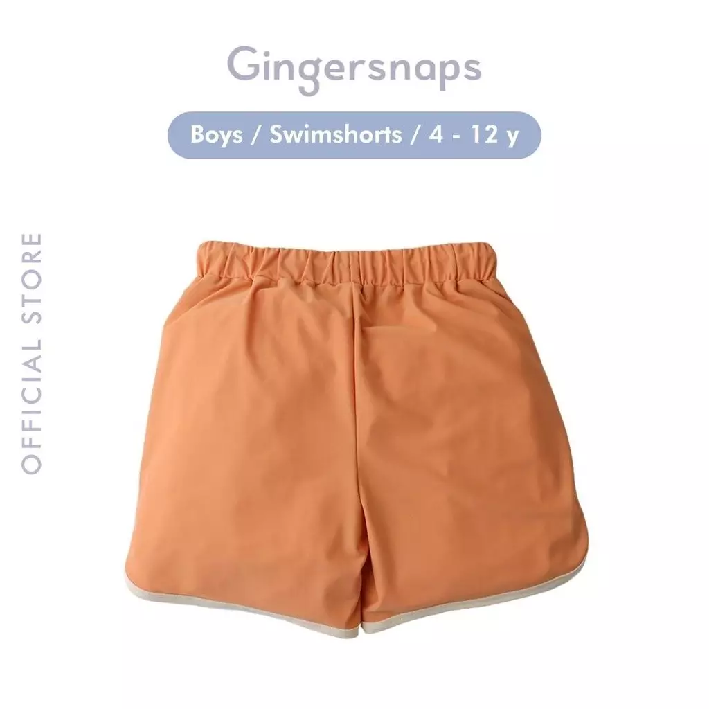 Gingersnaps Paradise Swimshorts - Baju Renang Anak Laki (Orange)