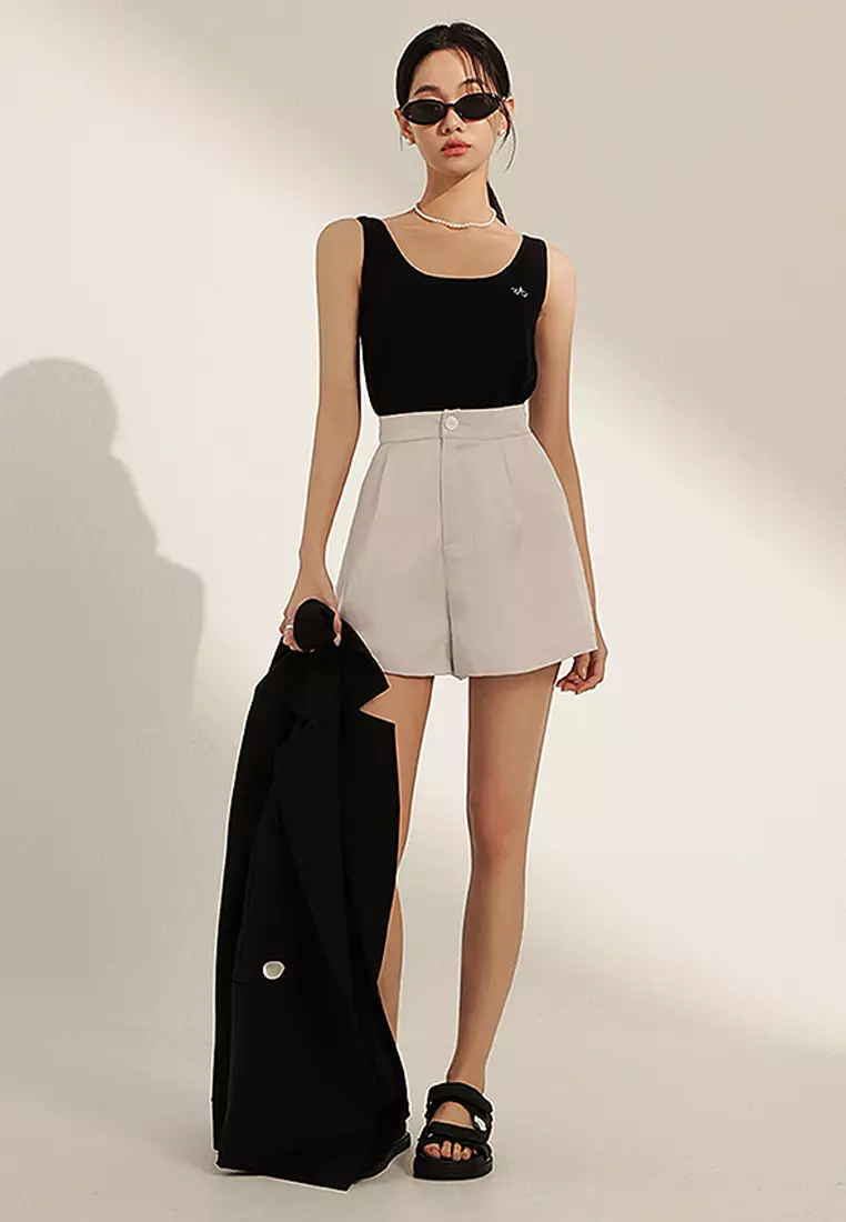 Embroidered Logo Tank Top