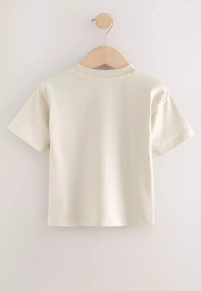 100% Cotton Short Sleeve Graphic Print T-Shirt