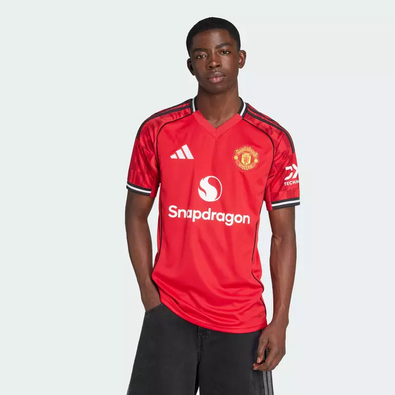 Football Manchester United 25/26 Home Jersey Men Red JI7428
