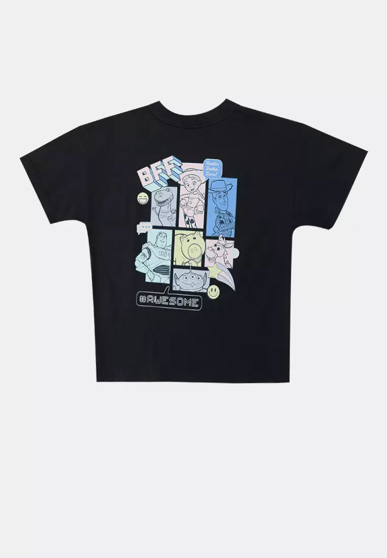 License Drop Shoulder Short Sleeves Tee