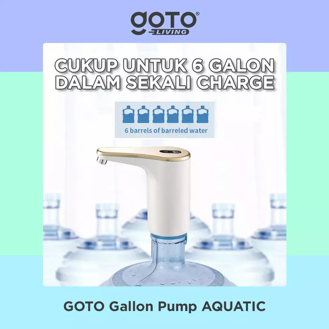 Jual Goto Living Goto Aquatic Pompa Galon Elektrik Dispenser Air Minum Pump Charge Usb Original 0554