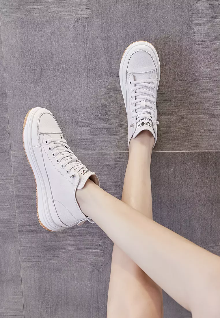 High-top Casual Leather Sneakers RX9303