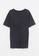 LC WAIKIKI black and grey Crew Neck Printed Short Sleeve Cotton Women's T-Shirt 80DB5AA54375F7GS_7