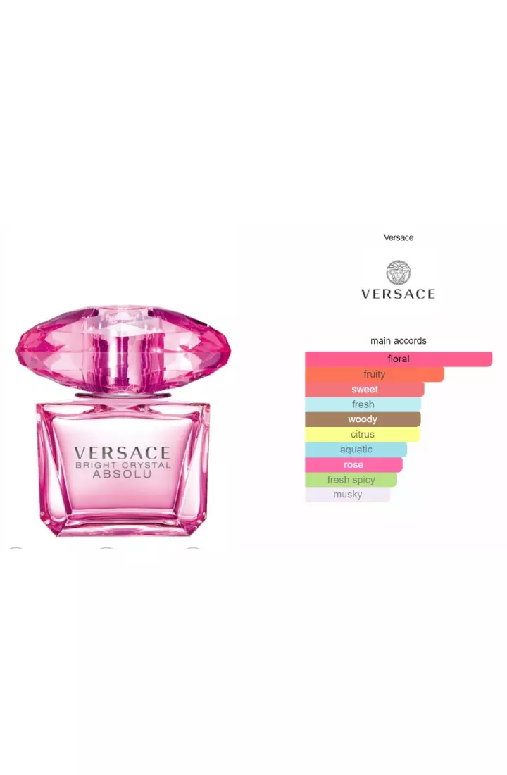 Versace Bright Crystal Absolu Woman - 90 ML (Parfum Wanita)