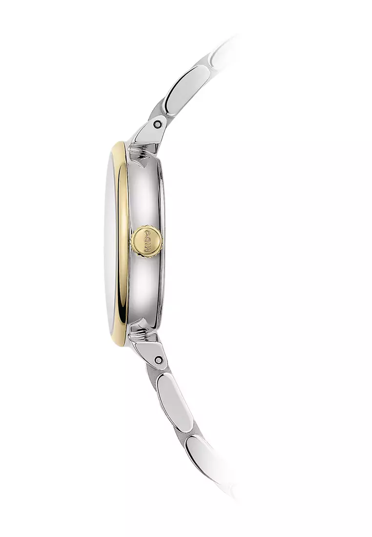 Mido Dorada M033.210.22.031.00 Female Analog Swiss Watches Sapphire Glass - Stainless Steel