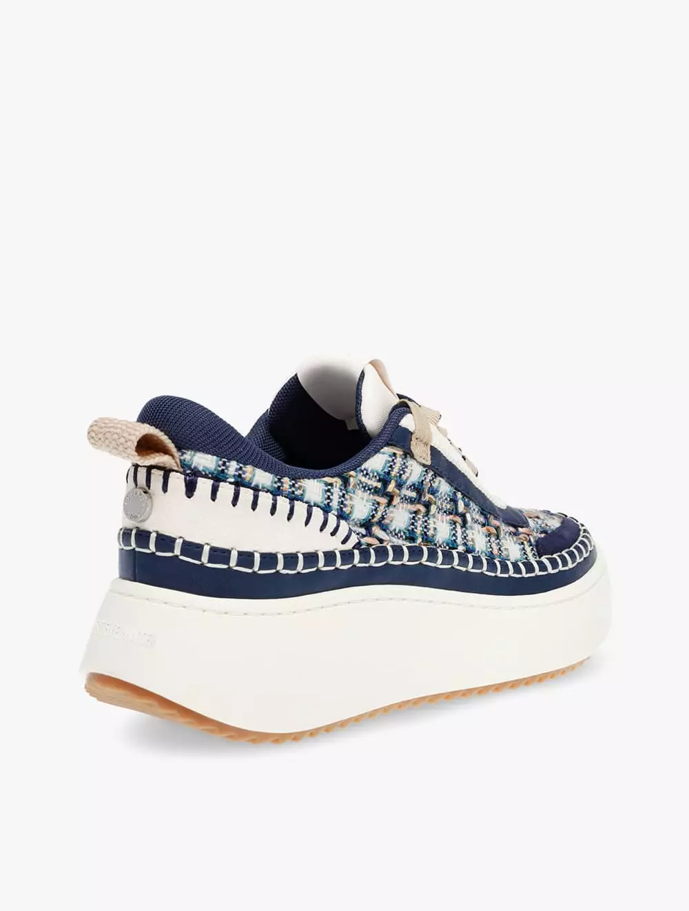 Navy blue steve madden sneakers on sale
