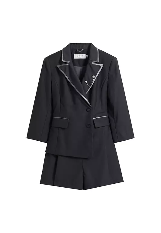 Blazer Top Romper