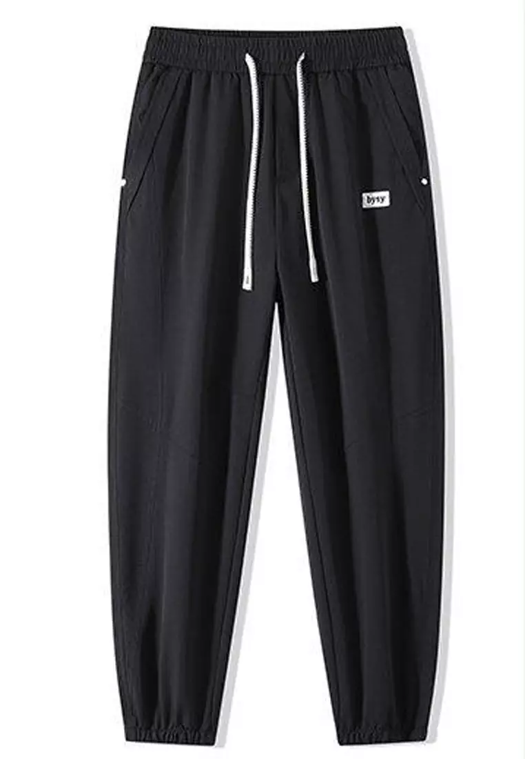 型男休閒束腳褲