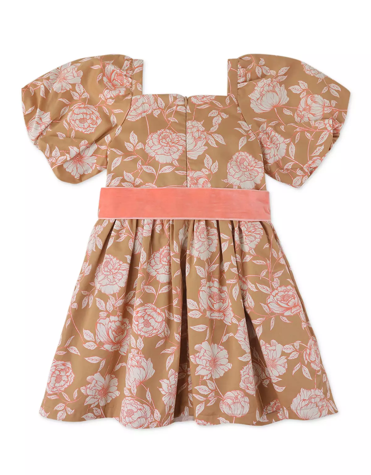 Gingersnaps Sunset Soiree Dress Brown - Dress Anak Perempuan (Coklat)