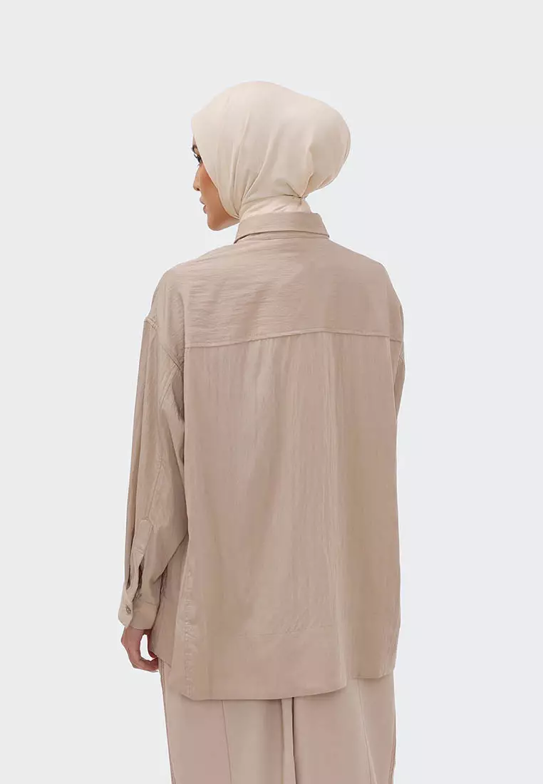 Ria Miranda Misty Grey Adina Shirt