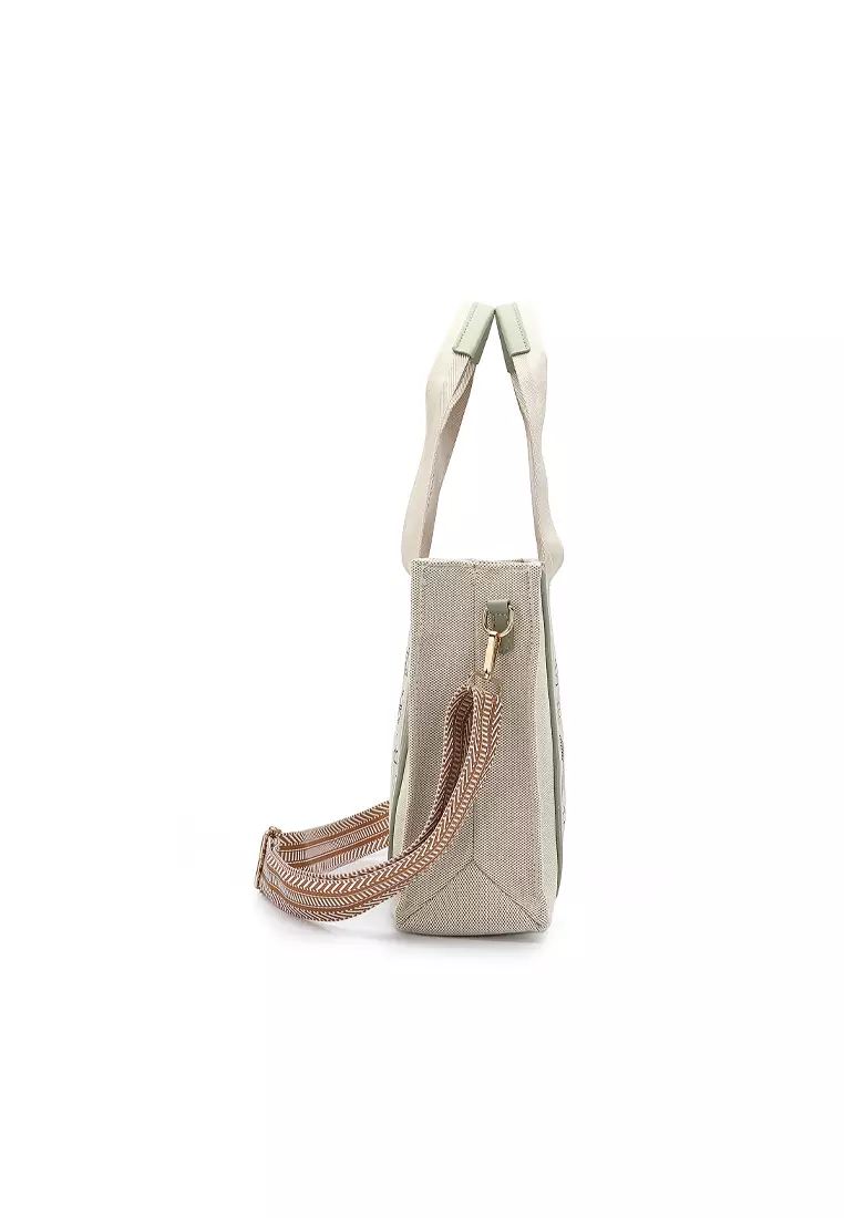 Top Handle Bag / Sling Bag / Crossbody Bag - Green