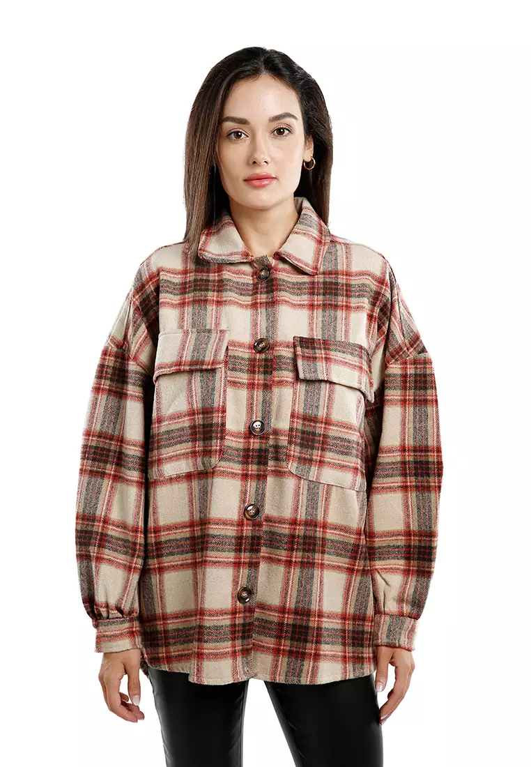 Baggy flannel sale shirts