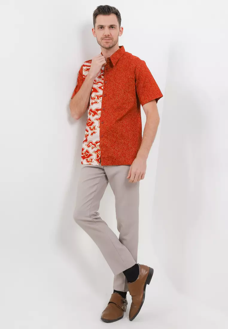 Hem Body Fit Batik Mega Mendung