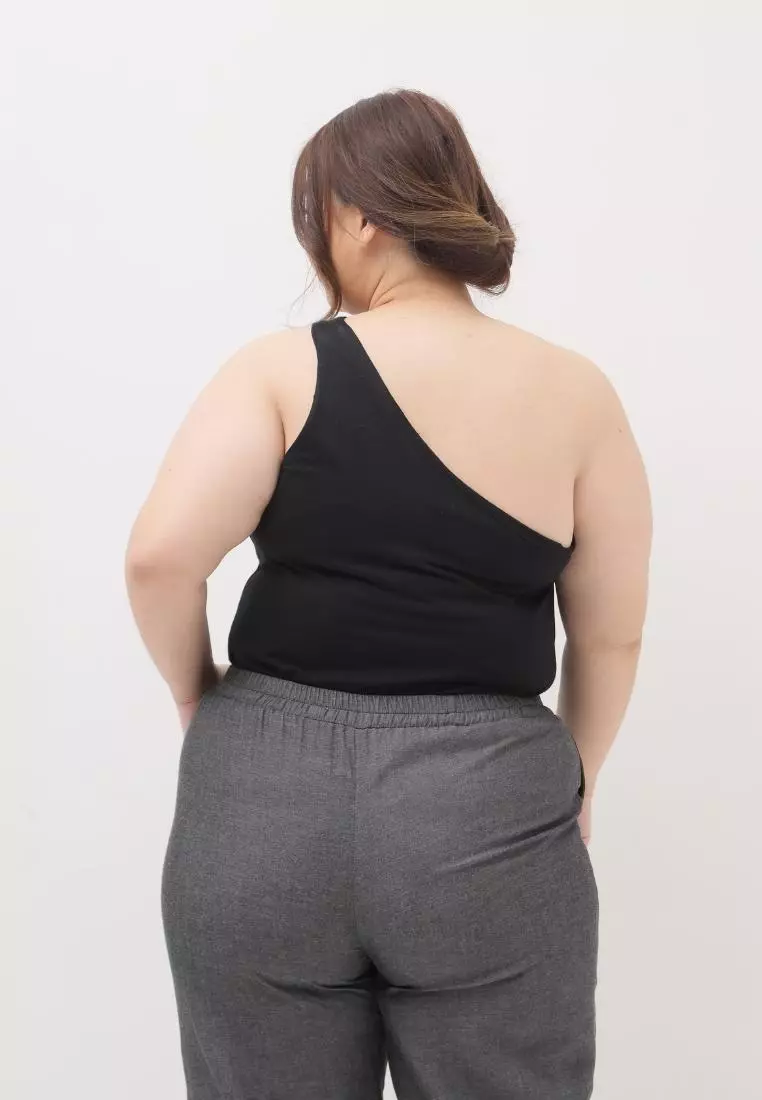 Plus Size Jogger Pants Mae Charcoal