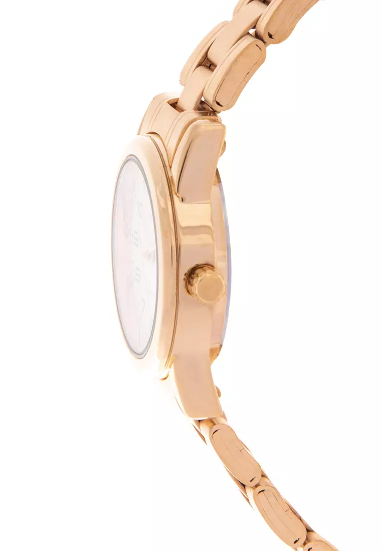 Analog Watch 20122203-Gold - Gold Dial