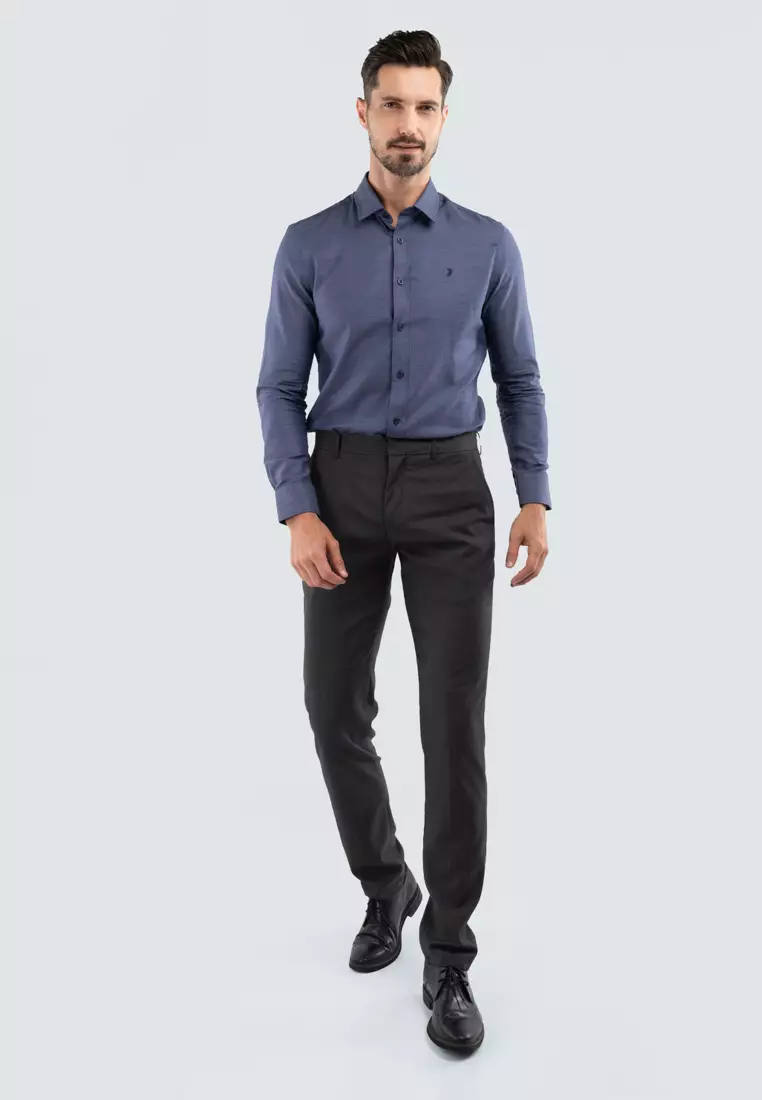 Polo Haus - Men’s 100% Cotton Signature Fit Long Sleeve