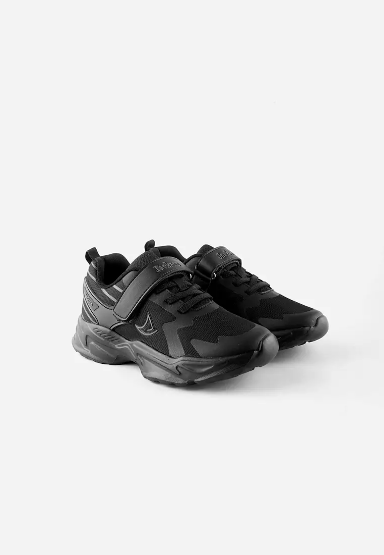 Jackson Kids Zeus 1S7 Full Black - Sepatu Sneakers