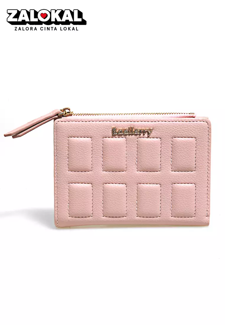 Dompet Wanita Model Pendek Women's Wallet Many Slot Material Leather ORIGINAL