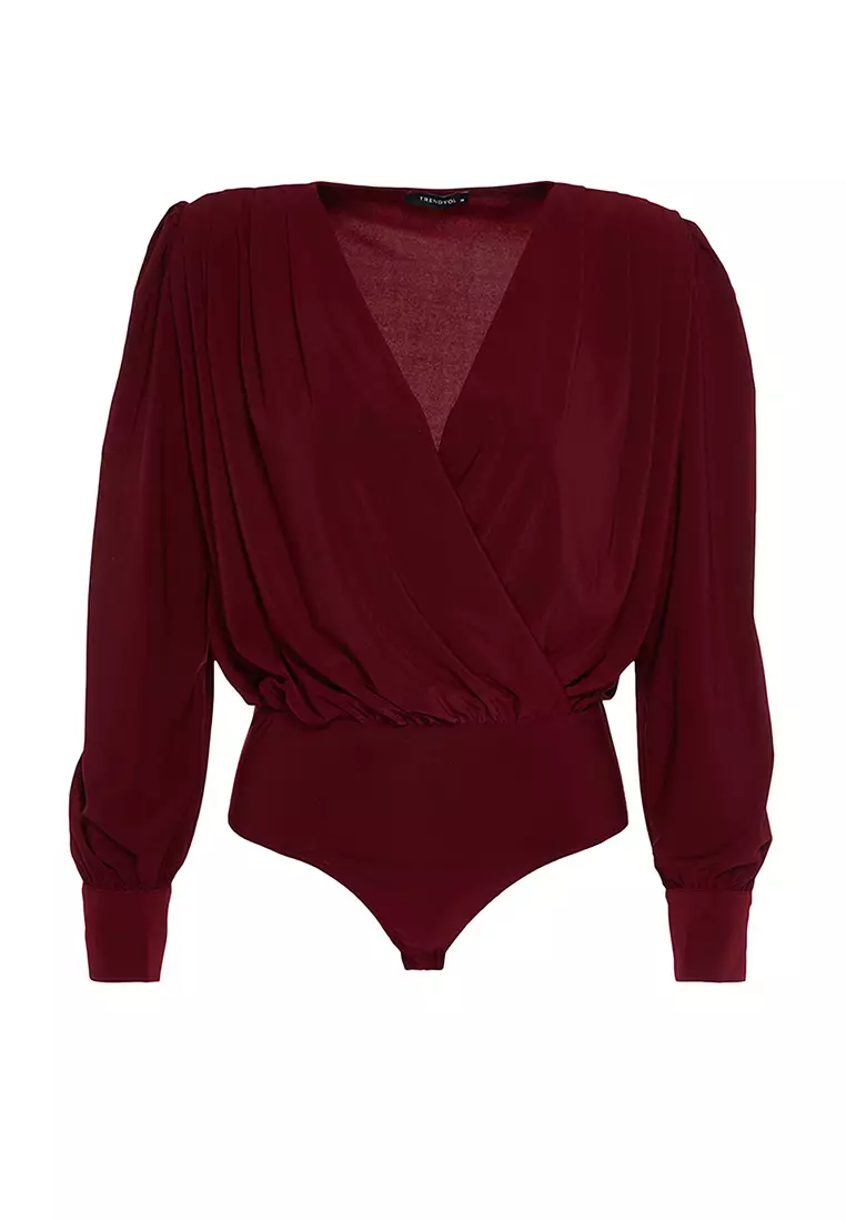 Gathered Detailed Bodysuit