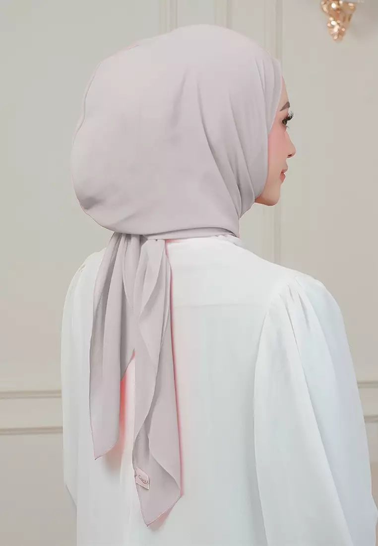 HIJAB INSTAN MAGNET SYIFA - GREY