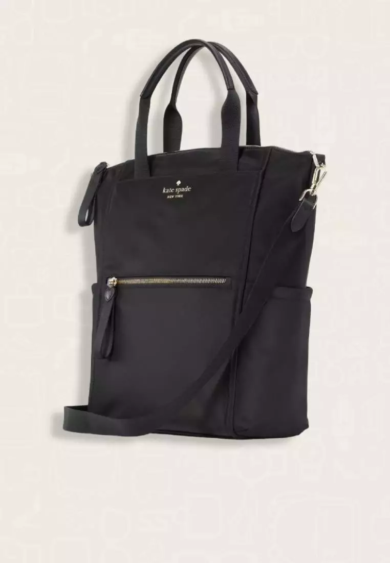 Kate Spade Chelsea Convertible Backpack Black