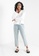 Vero Moda white Kobra Long Sleeves Collared Shirt 7994DAAA614B03GS_4