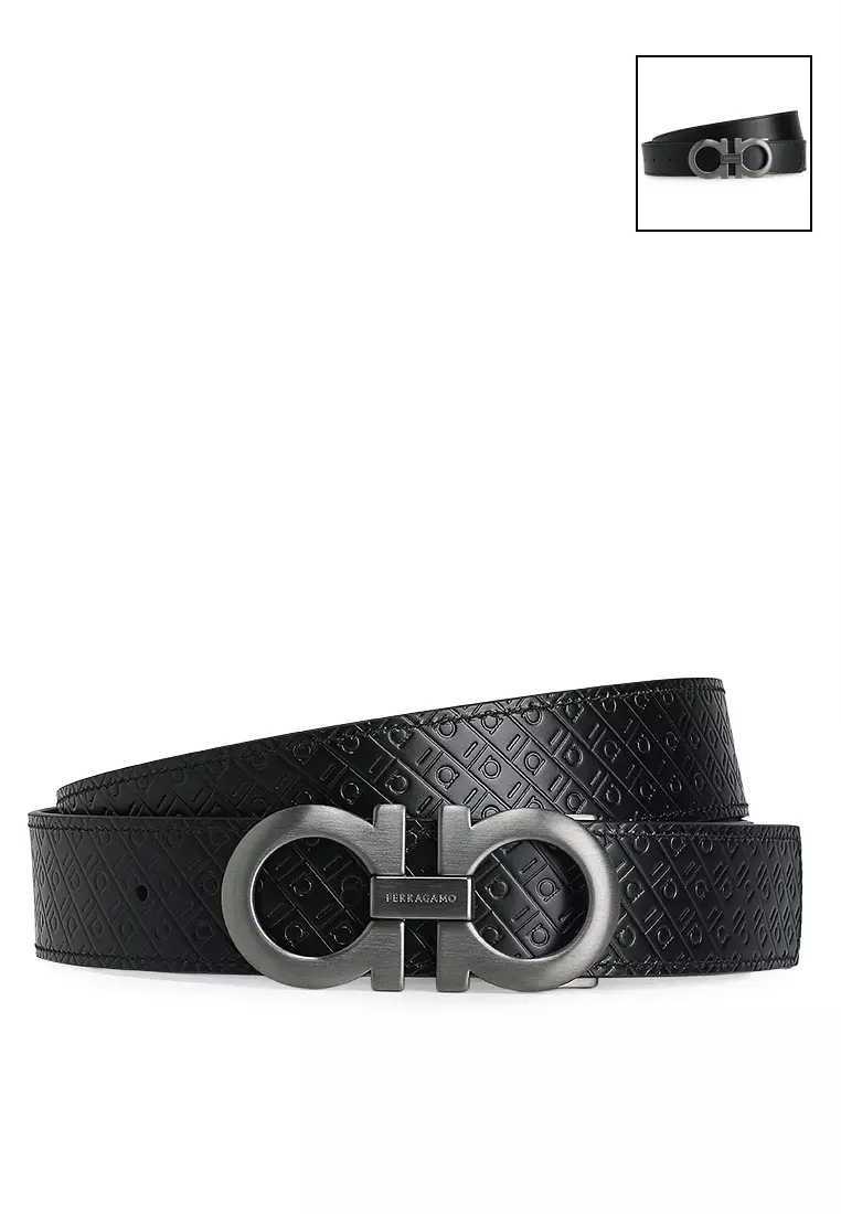 Double Gancini Belt (ct)