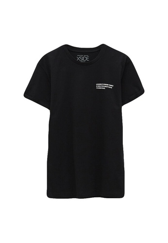 LC WAIKIKI black Printed Cotton Men's T-Shirt 7B028AA9F29B89GS_1