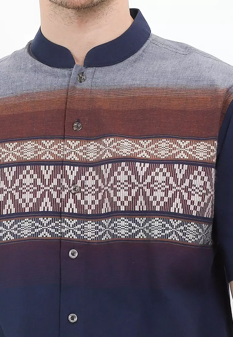 Teaberry Short Baju Koko