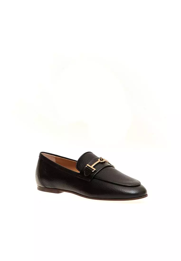 TOD'S TOD'S - Mocassino In Pelle Nero Con Fibbia - Black 2024 | Buy TOD ...