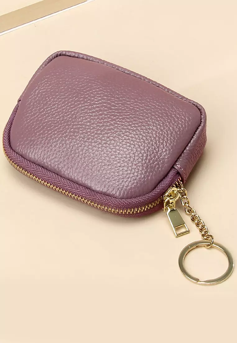 Purple Wallet Leather Wallet Ladies Purse Small Ladies Wallet -  Hong  Kong