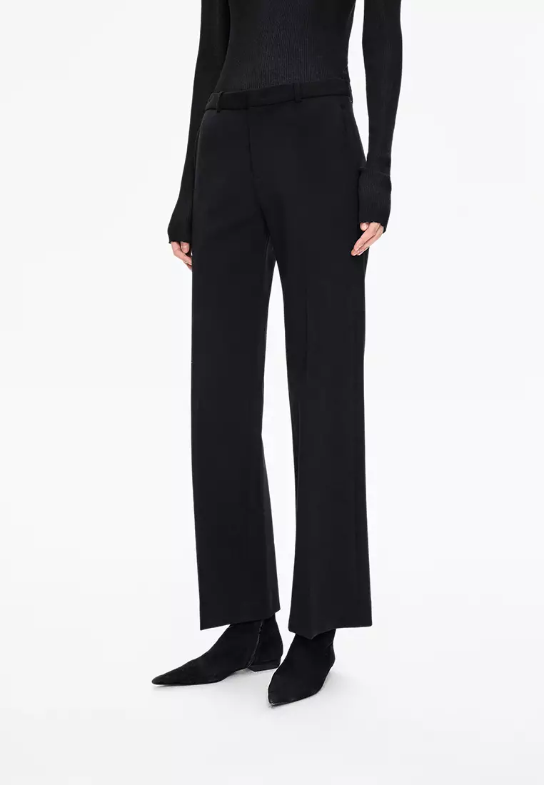 Blended Bell Bottom Pants (No Special Details)