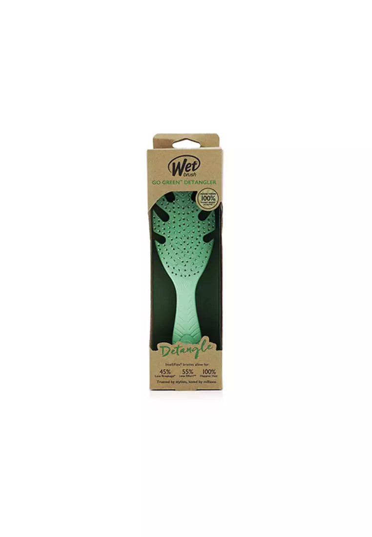 WET BRUSH - Go Green Detangler - # Green 1pc