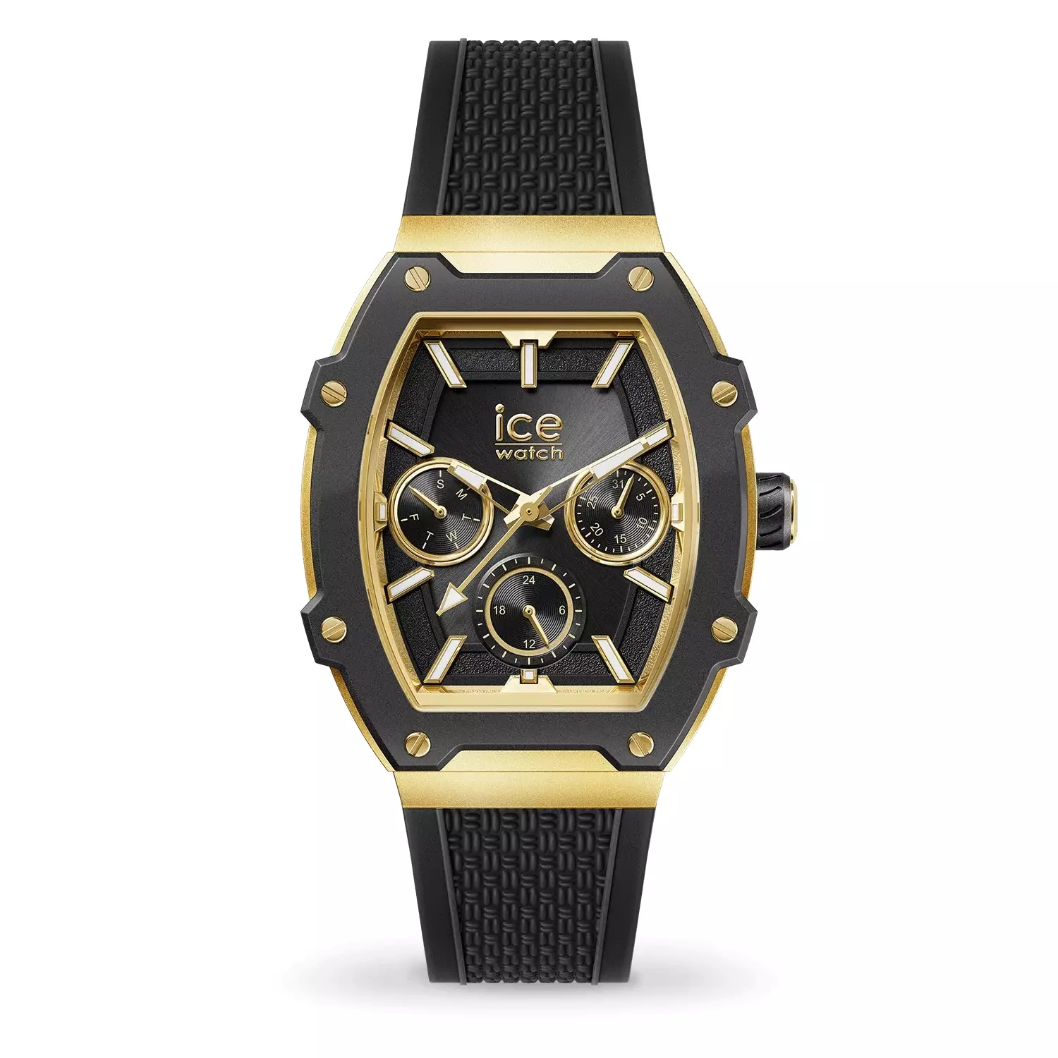 Jam Tangan Wanita Ice Watch ICE Boliday - Black Gold 40mm [023901]