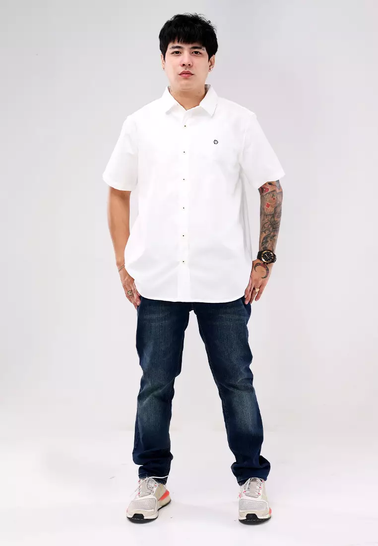 Woven Polo Short Sleeve