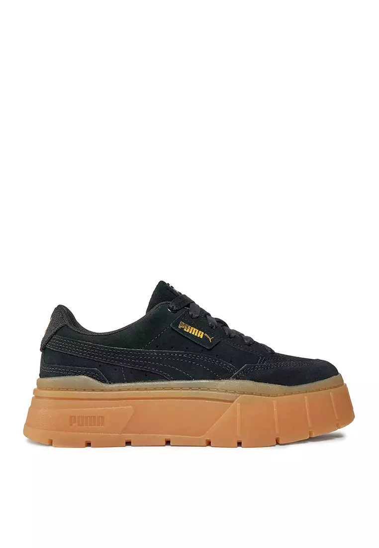 Puma platform trace on sale leather