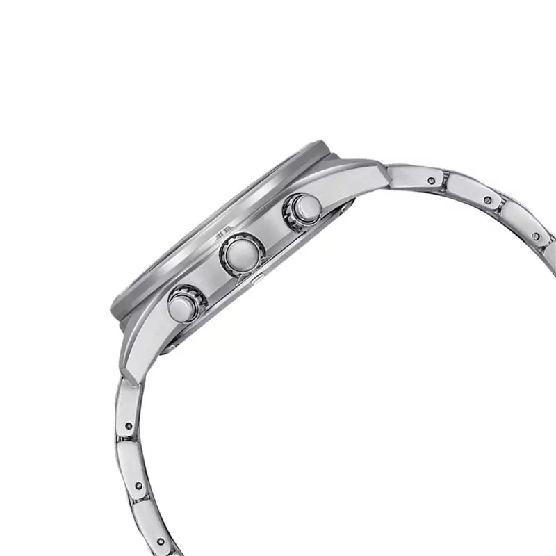 Jam Tangan Pria Citizen Eco Drive CA0770-72M Men Chronograph Beginning Blue Dial Stainless Steel Strap