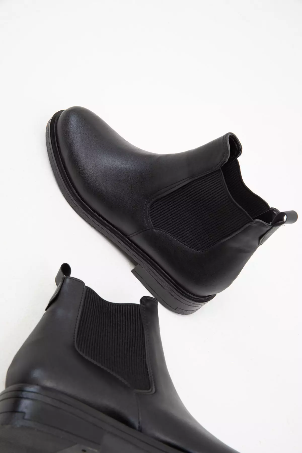 Women's Black Boots - 20004 Model Bootie