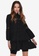 JACQUELINE DE YONG black Lara Long Lace Tunic 058E5AA651DB76GS_1