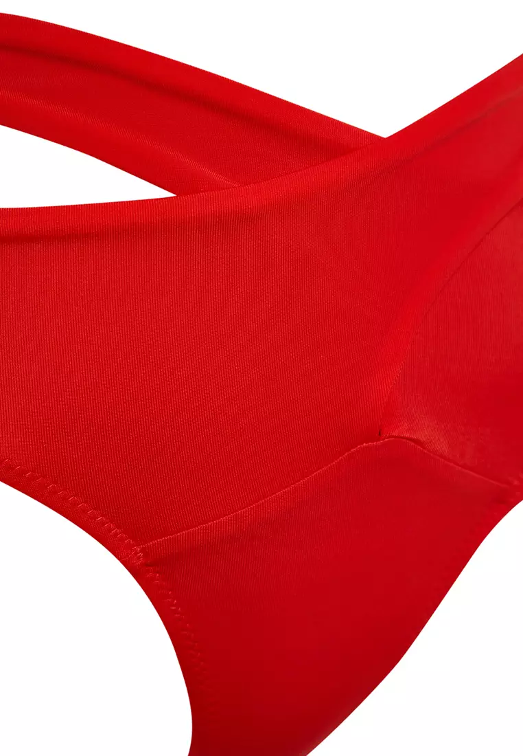 Cut Out/Window High Waist Regular Core Bikini Bottom