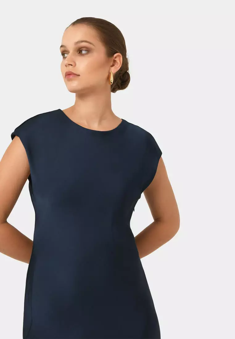 Dulce Satin Midi Dress