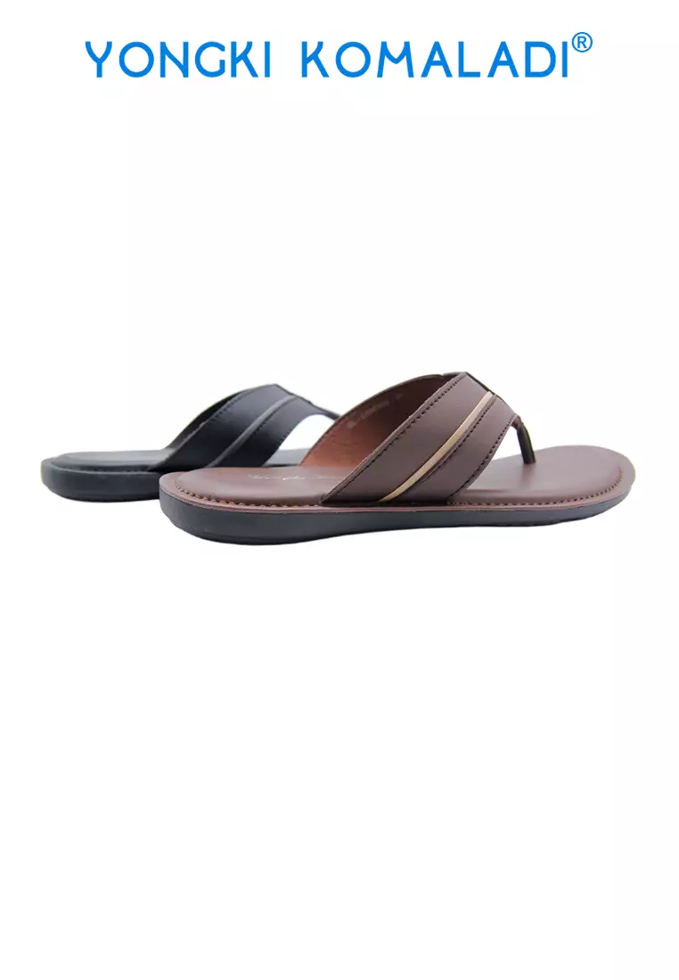 YONGKI KOMALADI LEON SANDAL OL-ESRF485-25 HITAM