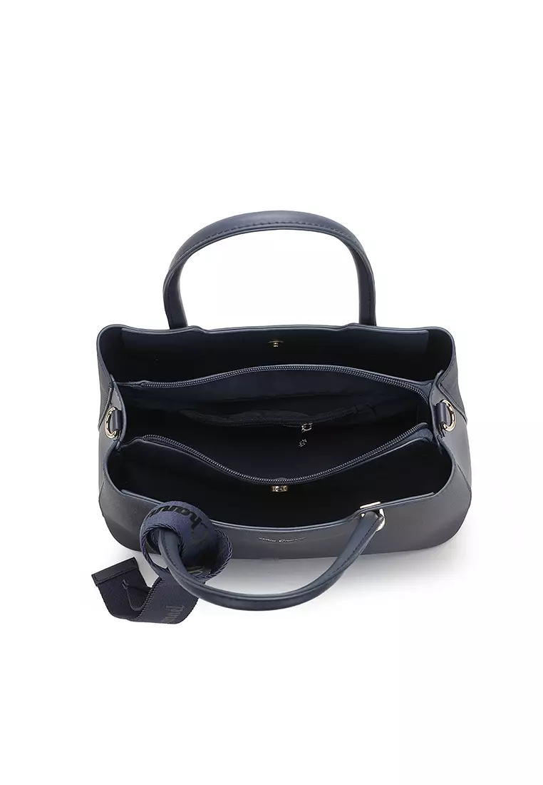 Women's Top Handle Bag / Sling Bag / Crossbody Bag / Shoulder Bag (Tas Tangan Wanita / Tas Selempang Wanita / Tas Bahu Wanita) - Biru