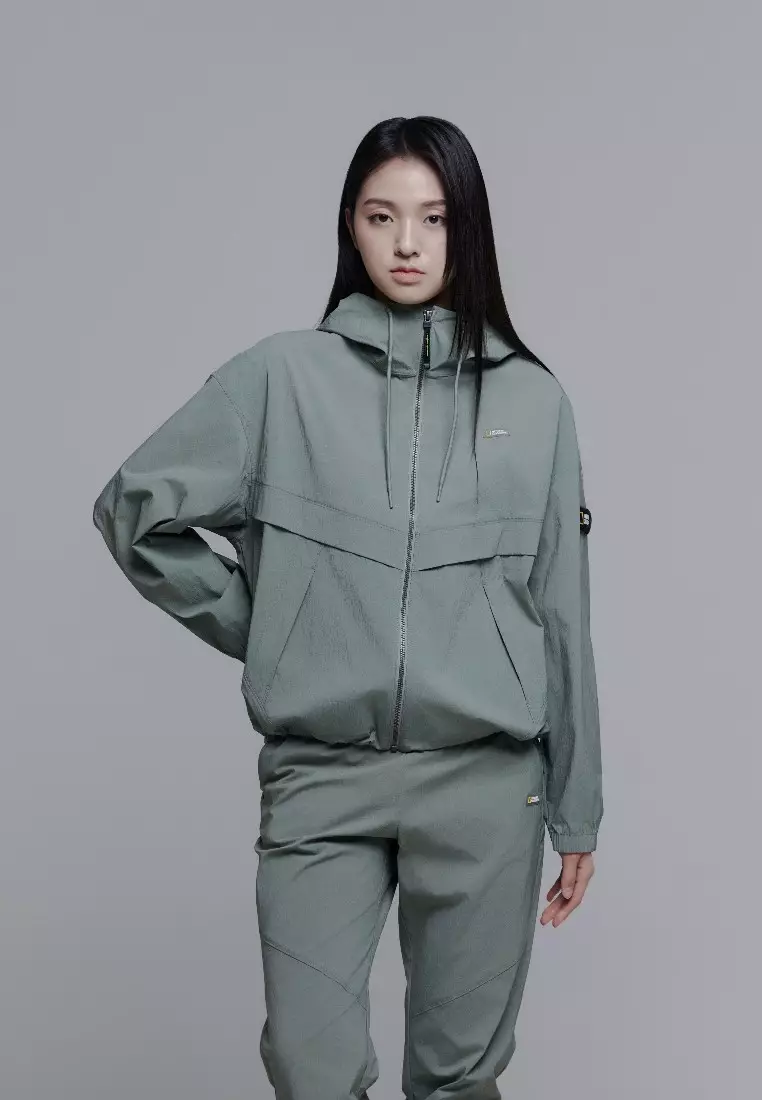 女裝CYGNUS梭織彈性防風外套