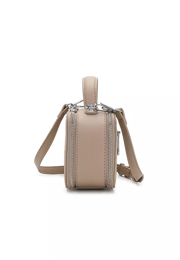 Women's Top Handle Bag / Sling Bag / Crossbody Bag / Shoulder Bag - Beige