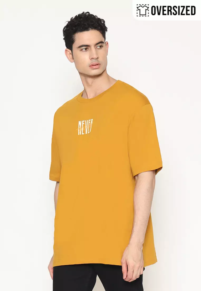 RBJ T-Shirt Cotton Combed Oversized Pria 2079250141