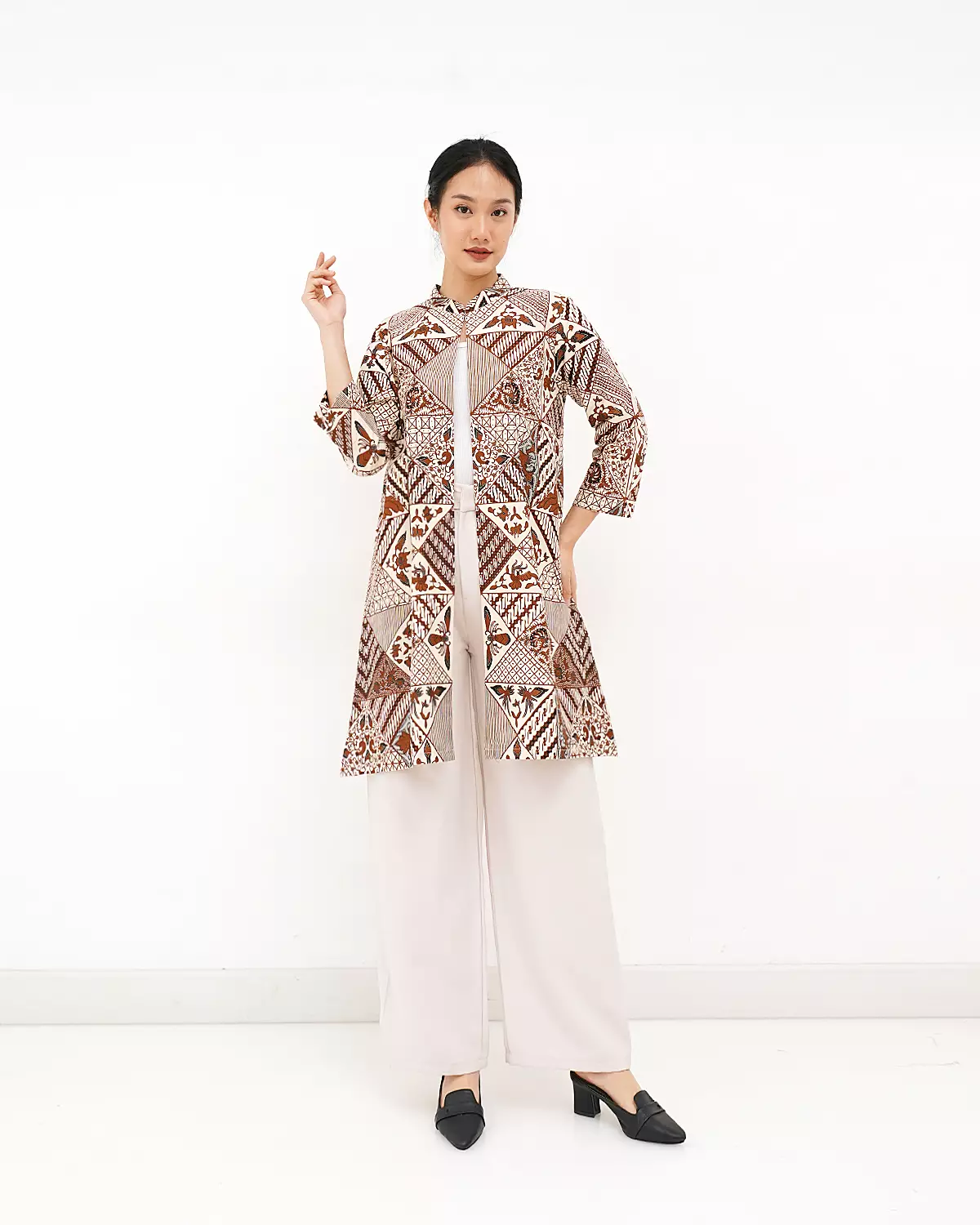 Outer Batik Motif Tambal Modern 2