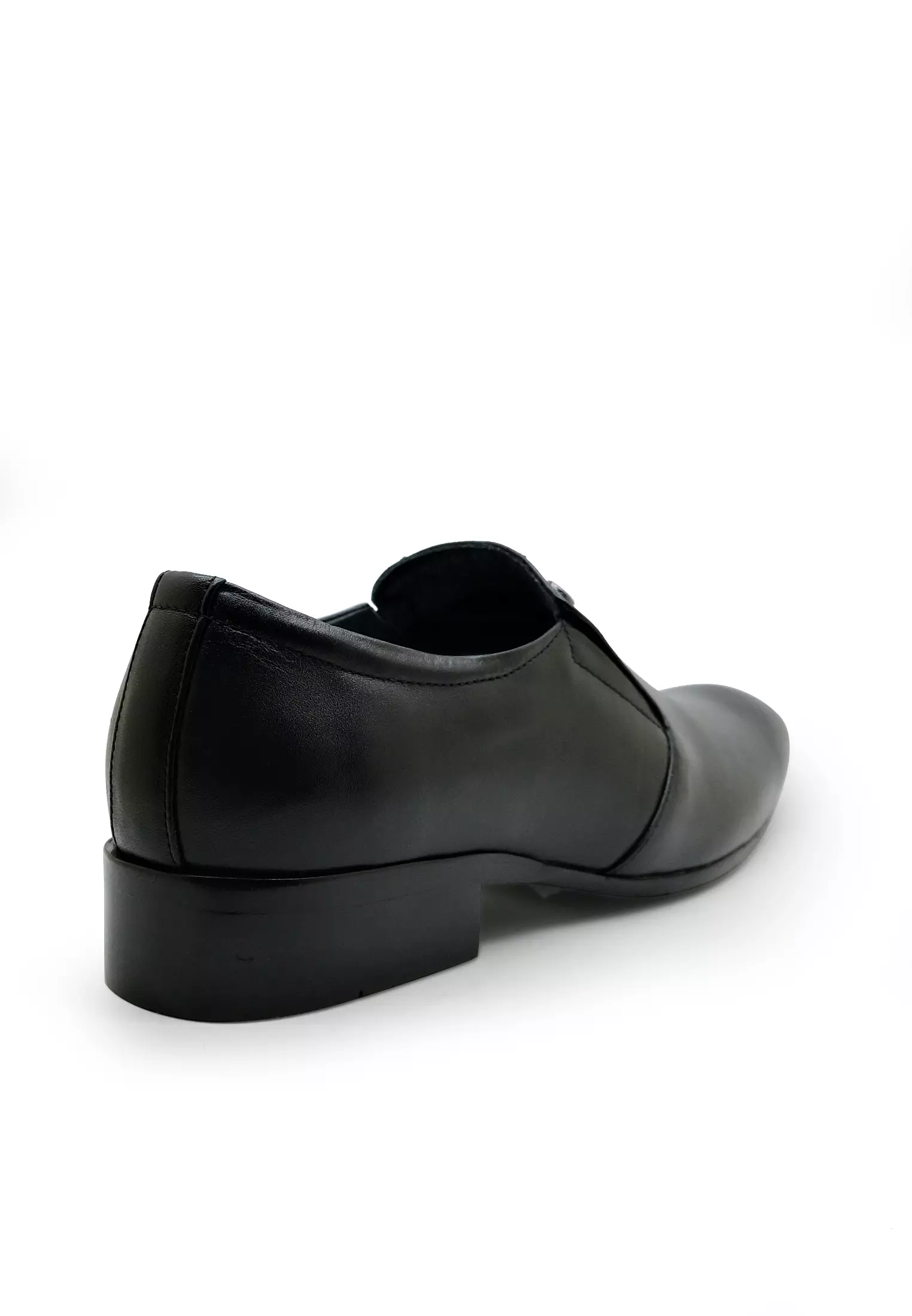 Sabastian Sepatu Slip On Pantofel Formal Kantor Pria Kulit Asli