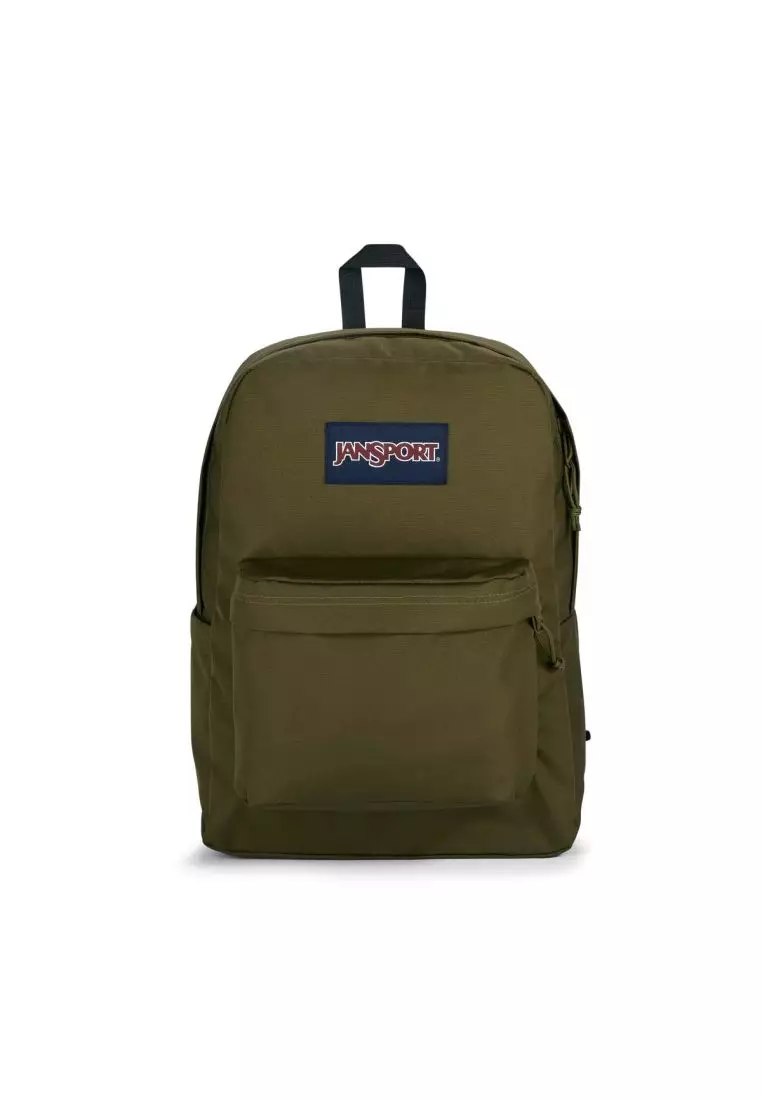 Buy Jansport Jansport Superbreak Plus Backpack Army Green Online ZALORA Malaysia